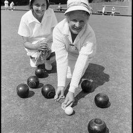 Nancy Calder and Vera Beeston - Bowls