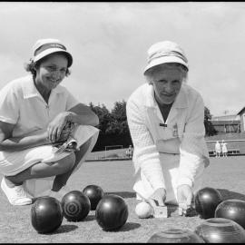 Nancy Calder and Vera Beeston - Bowls