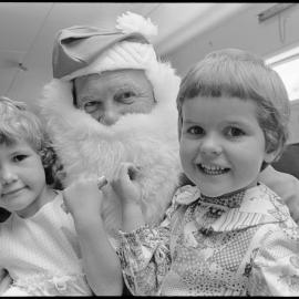 Santa Claus with Kelly Herbert and Nicola Ram