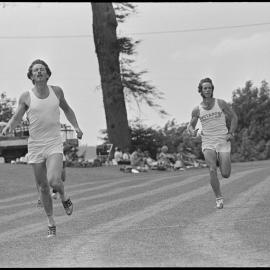 Men's athletics at the Tauranga Domain