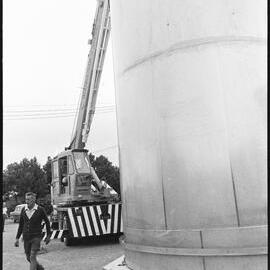 90,000 litre silo installation