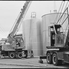 90,000 litre silo installation