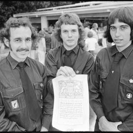 Queen's Scout award winners