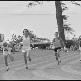 Men's athletics at the Tauranga Domain