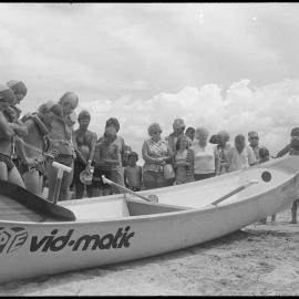 Waihī Surf Club - new surf canoe