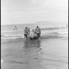 Waihī Surf Club - new surf canoe