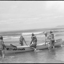 Waihī Surf Club - new surf canoe