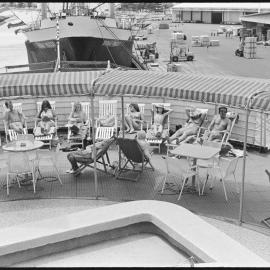 Sunbathers - Sitmar cruise liner "Fairsky"