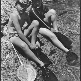 Snorkelling - Roger Drayton and Kelvin Ogilvie