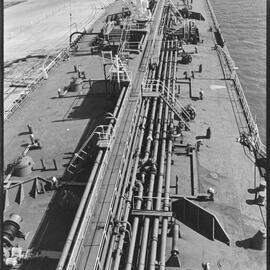 Deck of Tanker Ship - British Wye