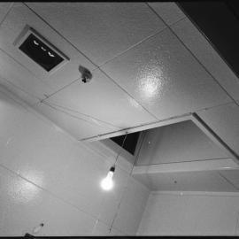 Ceiling view - blurred