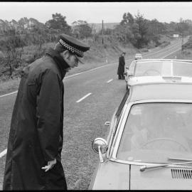 Police checkpoint - north of Tauranga