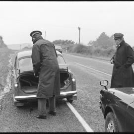 Police checkpoint - north of Tauranga