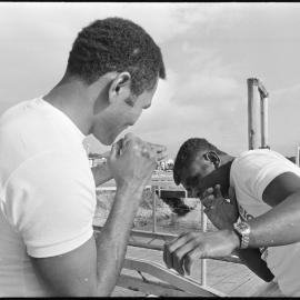 Fijian fighters - Jone Radaniva and Sam Vocca