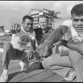 Fijian fighters - Jone Radaniva and Sam Vocca