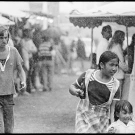 Katikati A and P show in the rain