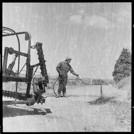 Road sealing on Truman Lane