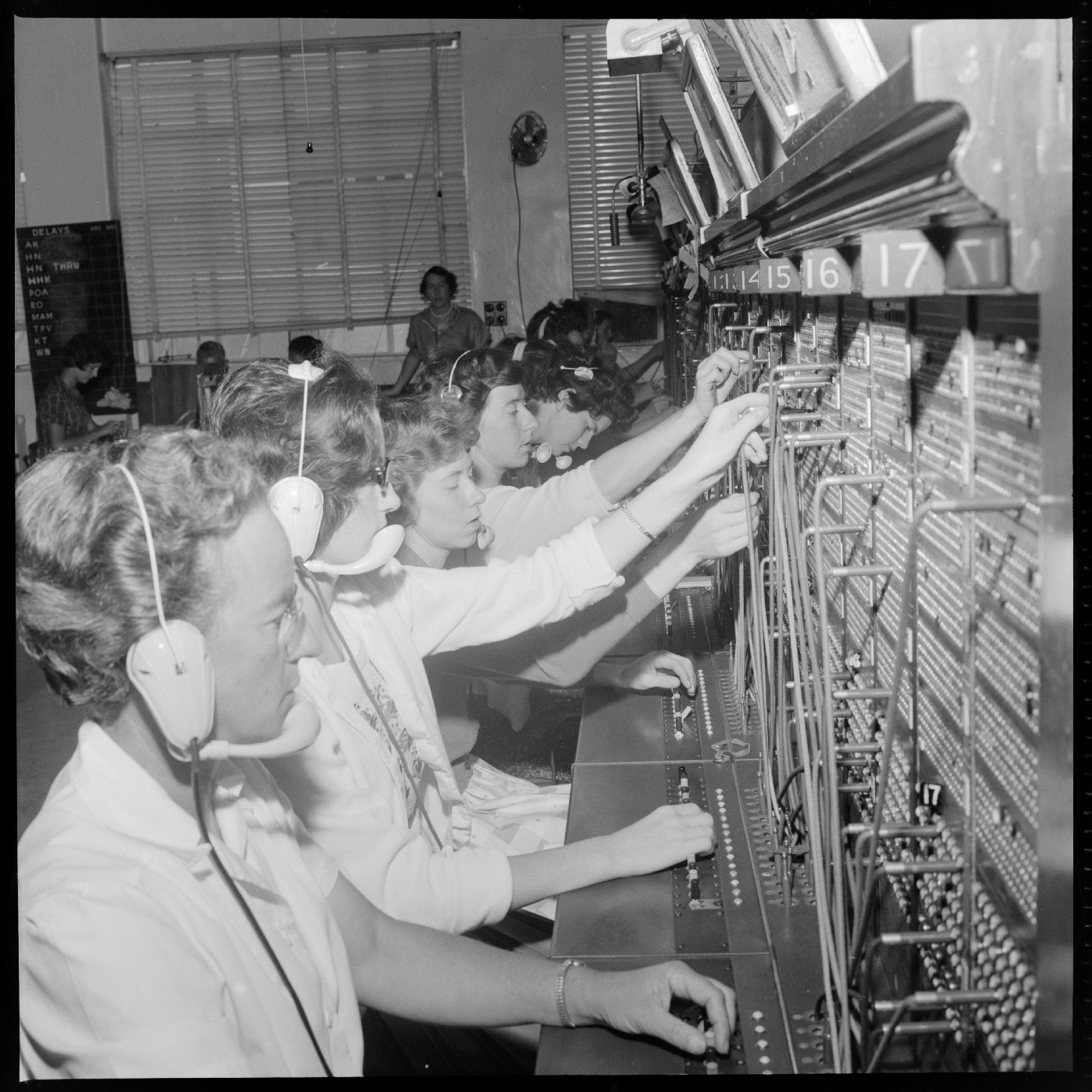 Tauranga telephone exchange moments in history