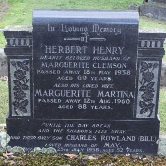 Clemson, H.H. (Herbert Henry), 1868-1938 (Person)