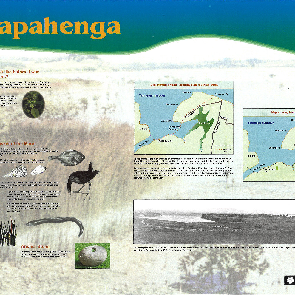 Tauranga Historic Interpretation Panels