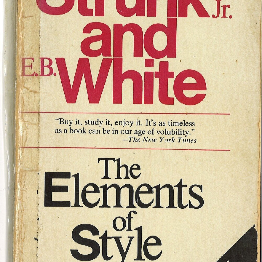 The Elements of Style, 3rd ed.