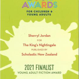 Certificate for The King’s Nightingale, 2021