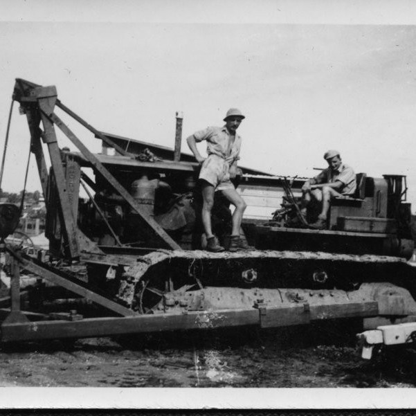 Fred Johnson's military service photographs