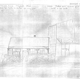 Robinson's House, pencil sketch (copy)