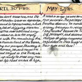 Diary - HC - Abby Lane - 30 April & 1 May 2015