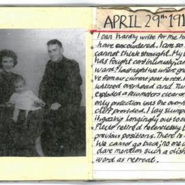 Diary - HC - Abby Lane - 29 April 1915