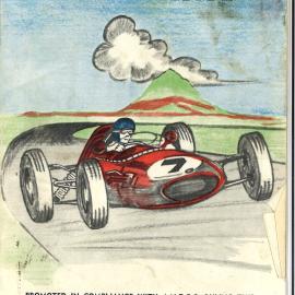 Programme for the first Gold Star International Motor Race, Mount Maunganui, 28 Dec 1963