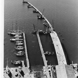 March 1988 - Beginning construction of Tauranga Harbour Bridge