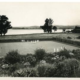1933 - Tauranga South Bowling green made on reclaimed land