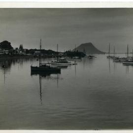 1933 - Tauranga waterfront (from a boat at anchor?)