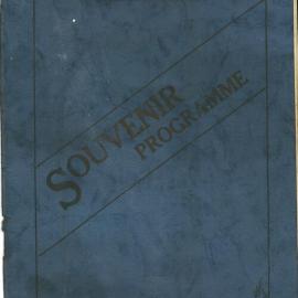 Souvenir programme for the opening celebrations East Coast Main Trunk Railway (Tauranga-Waihī Section), 28 Mar 1928