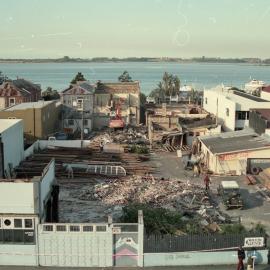 Demolition of the Masonic Hotel in 1993