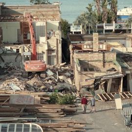 Demolition of the Masonic Hotel in 1993