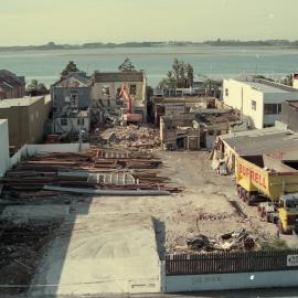 Demolition of the Masonic Hotel in 1993
