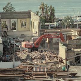 Demolition of the Masonic Hotel in 1993