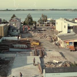 Demolition of the Masonic Hotel in 1993