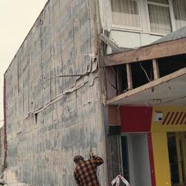 Demolition of the Masonic Hotel in 1993