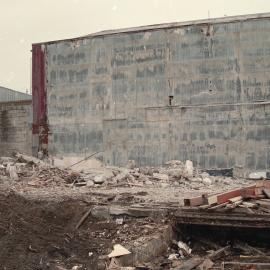 Demolition of the Masonic Hotel in 1993