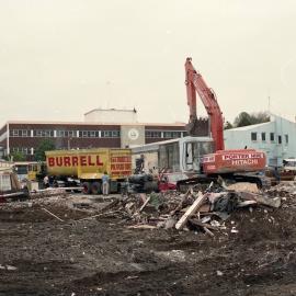 Demolition of the Masonic Hotel in 1993