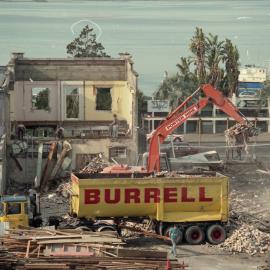 Demolition of the Masonic Hotel in 1993