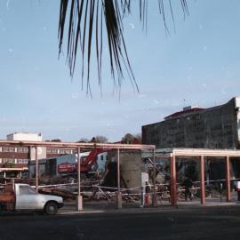 Demolition of the Masonic Hotel in 1993