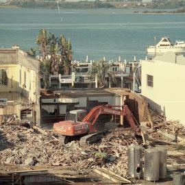 Demolition of the Masonic Hotel in 1993