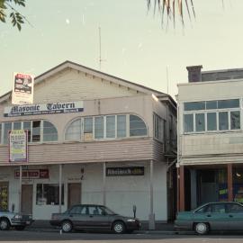 Demolition of the Masonic Hotel in 1993