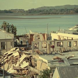 Demolition of the Masonic Hotel in 1993