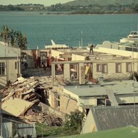 Demolition of the Masonic Hotel in 1993