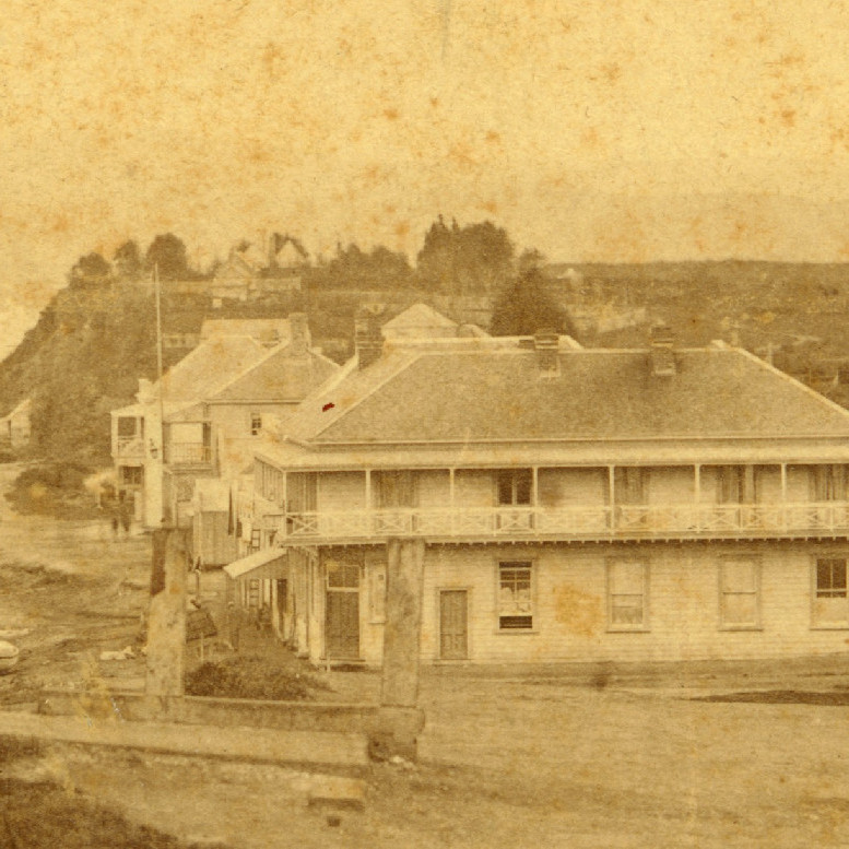 The First Tauranga Hotel, 1867-1871 (Place)